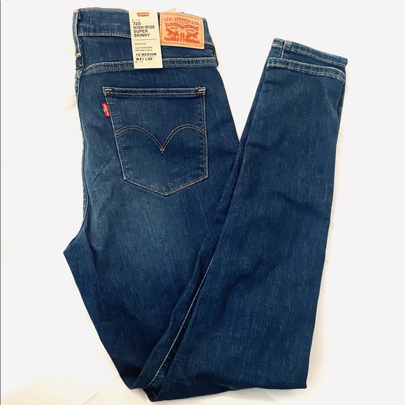 Levi's Denim - Levi’s 720 High-Rise Super Skinny women’s jeans NWT